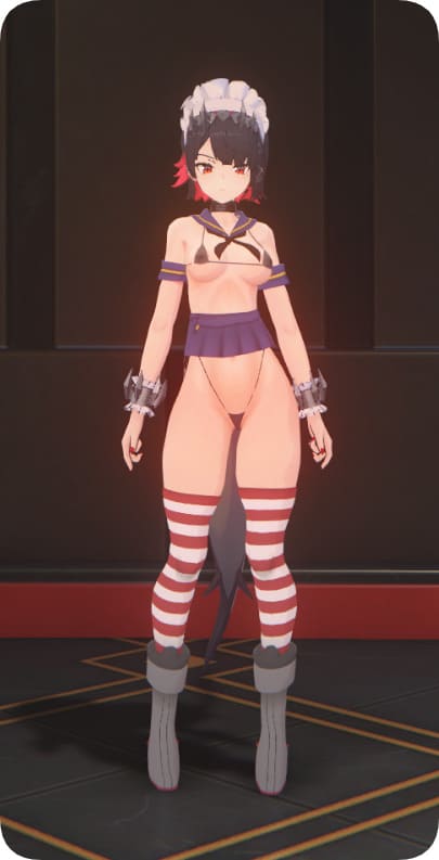 艾莲-三点式水手服