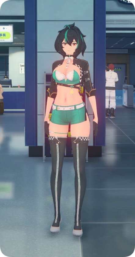朱鸢-赛车服