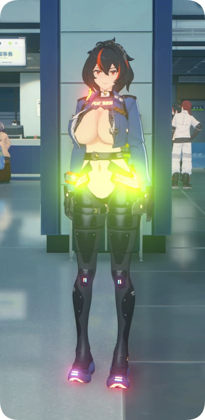 朱鸢-动力警服