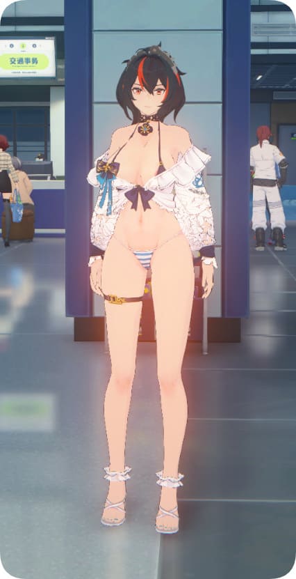 朱鸢-泳装