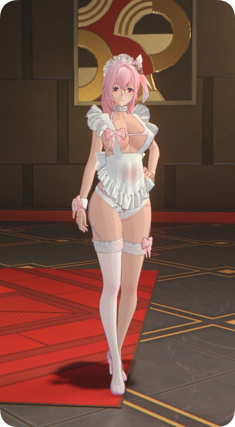 月城柳-围裙-SFW-粉