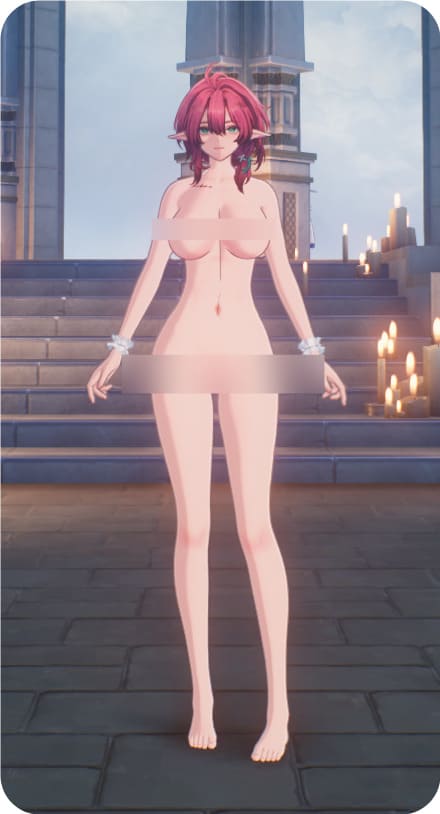 夏空 裸 / Ciaccona is nude