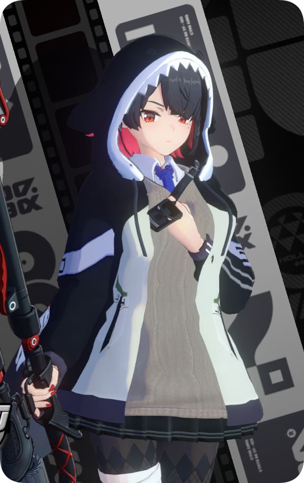 艾莲 连帽衫