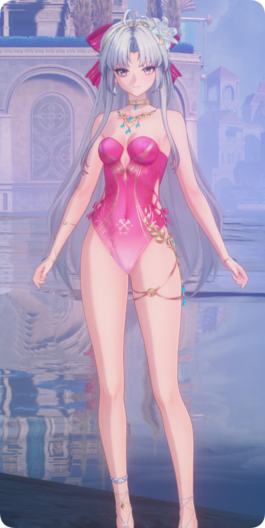 珂莱塔皮肤-去布料 去鞋 / Carlotta Swimsuit Toggle - barefoot + no cloth