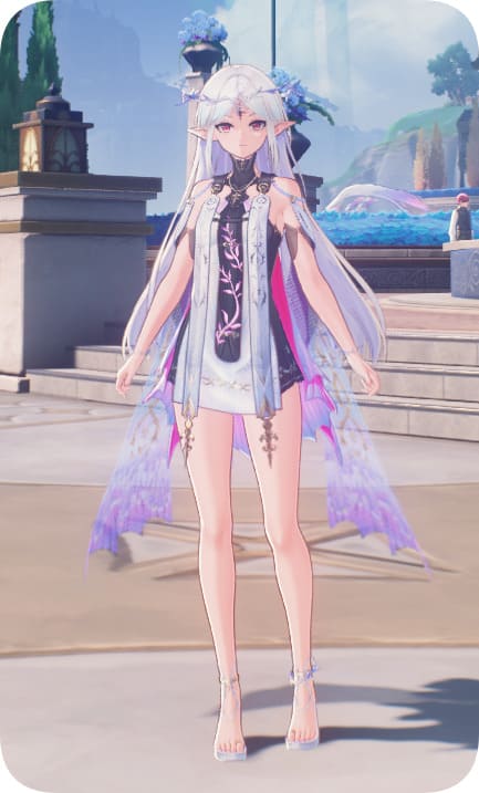 卡提希娅 换色 / Skirk inspired Carte-Fleur Recolor
