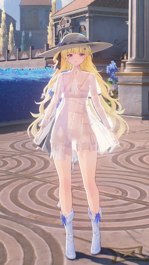 菲比 透明衣服